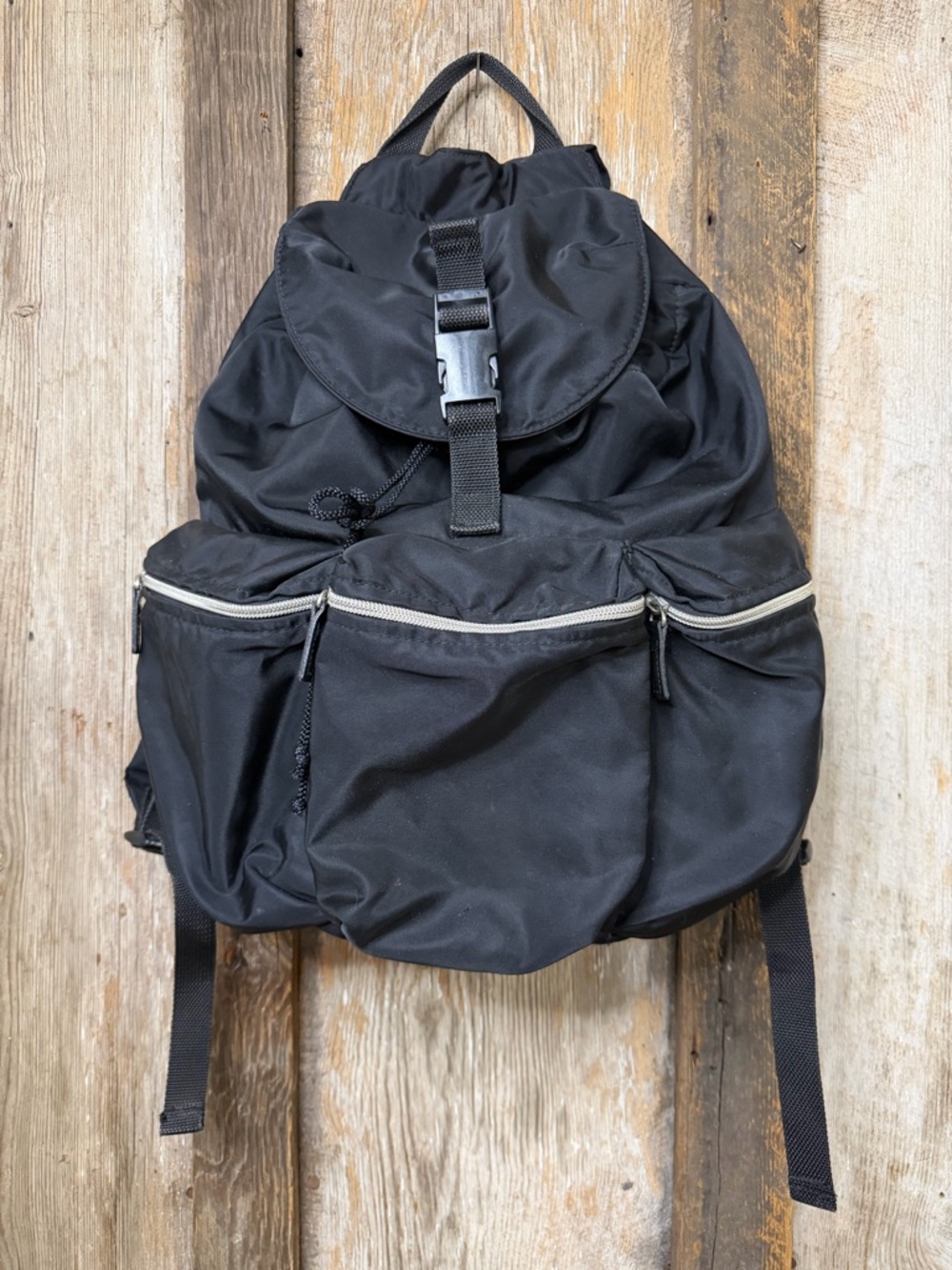 Issey Miyake x Tsumori Chisato Large Multi Pocket Backpack Black